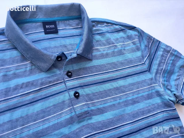 Hugo Boss Polo Shirt Mens - M - оригинална мъжка тениска, снимка 7 - Спортни дрехи, екипи - 55504070