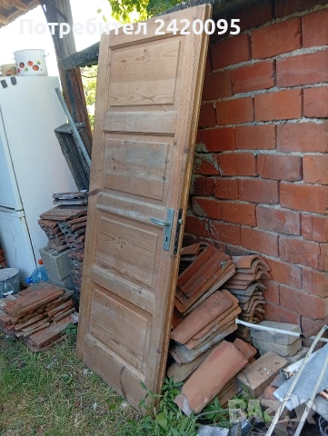 Продавам 2броя дървени врата-45евро, снимка 9 - Интериорни врати - 30171291