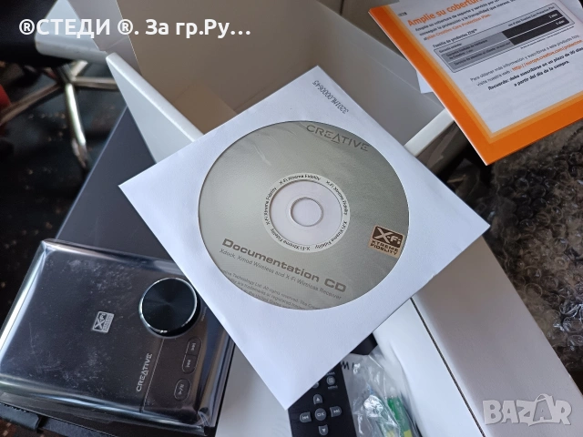 НОВИ! Безжичен аудио приемник Creative Sound Blaster X-Fi Wireless Receiver, снимка 6 - Ресийвъри, усилватели, смесителни пултове - 54667054