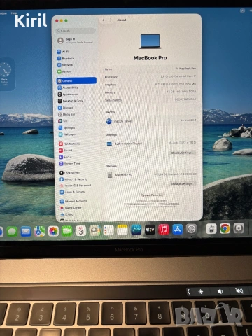 Лаптоп Apple MacBook Pro 16 - Core i7 / 16GB RAM / 512GB SSD / Radeon Pro 5300M, снимка 3 - Лаптопи за работа - 54136583