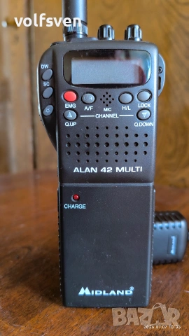Радоистанция-Midland Alan 42 Multi, снимка 3 - Друга електроника - 55184862