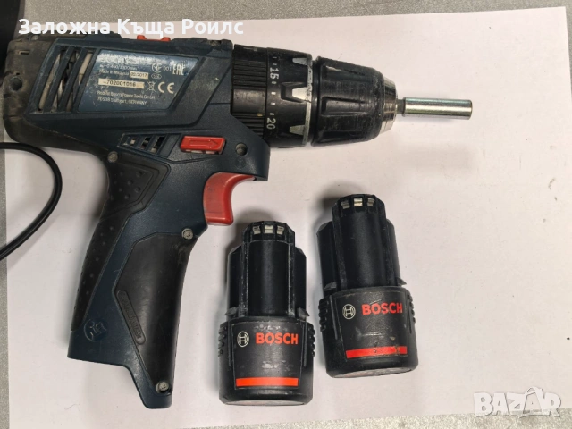Акумулаторен ударен винтоверт Bosch GSB 120-LI, снимка 3 - Винтоверти - 54921823