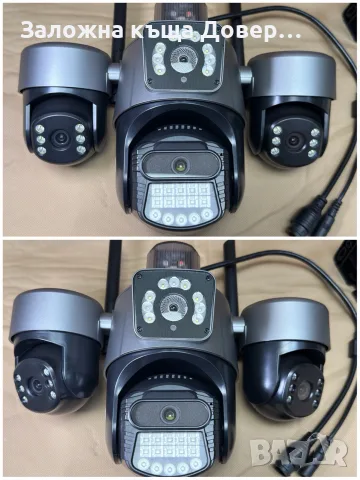 Тройна камера wifi LYLU 12 mpx icsee последен модел 2026  camera kamera , снимка 8 - IP камери - 55606161