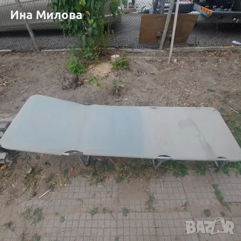 Бризентово походно сгъваемо легло