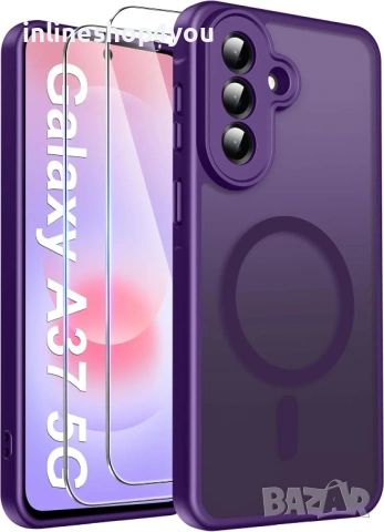 Матов MAGSAFE Кейс за Samsung Galaxy A57 / A37, снимка 8 - Калъфи, кейсове - 54361736