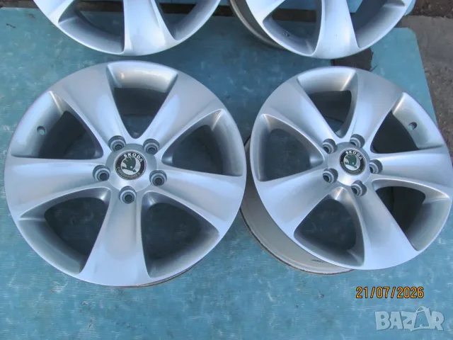 Алуминиеви джанти - 5 x 112 - 16 цола за SKODA ,Volkswagen,Seat,Audi,Cupra,Ford , снимка 7 - Гуми и джанти - 54168398