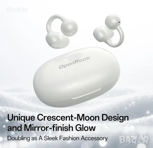 OpenRock S2 слушалки с отворени уши, с щипка, 4 гр леки и удобни, Bluetooth 6.0, снимка 9 - Безжични слушалки - 55502719