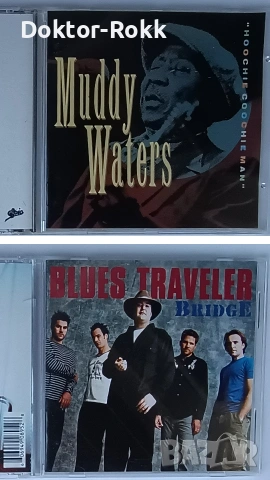 Muddy Waters & Blues Traveler - оригинални дискове 