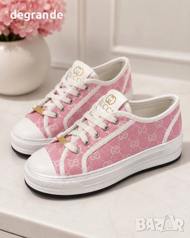 💫Дамски Розови Кецове 🎀 Gucci 🎀 36 40 номер 
