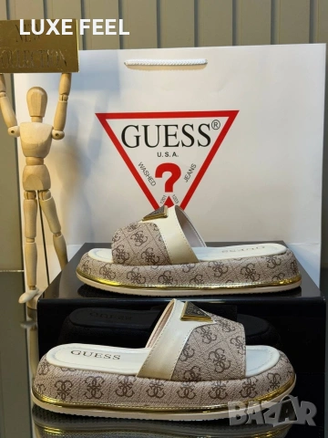 Guess 🤩Дамски Чехли , снимка 7 - Чехли - 55137210