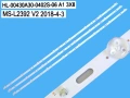Лед Подсветка- HL-00430A30-0402S-01/MS-L2392 V2, снимка 1