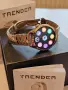 НОВ ! Луксозен Смарт Часовник - TRENDER POCH - Rose Gold - AMOLED - Bluetooth Разговори !, снимка 7