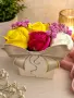 Нежен букет за госпожа или учителка – подарък за ясла и детска градина 🌸, снимка 6