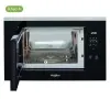 Whirlpool WMF250G микровълнова за вграждане фурна , цифров дисплей 25L 900W Грил Черно стъкло Нова, снимка 2