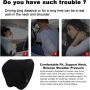 2бр Ортопедични Възглавнички Neck Pillow за автомобилна седалка – комфорт и опора по време на път, снимка 4