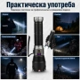 Професионален прожектор с лазерен диод COBA 60W – 2000м обхват Power Bank и димер, снимка 5