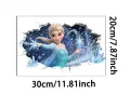 Елза Замръзналото Кралство frozen малък самозалепващ стикер лепенка за стена мебел , снимка 2