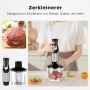 Пасатор Bonsenkitchen 4-в-1 1000W + стъклени кутии подарък, снимка 4