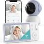 Бебефон с 2K камера и 5" монитор BOIFUN Baby 2TM – WiFi, 360° въртене и мобилно приложение  , снимка 1