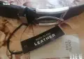 RIVER ISLAND Оригинал Нов Мъжки Колан Изцяло от Естествена Кожа С Етикет 130см, снимка 6