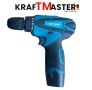 Акумулаторен ъглошлайф 76мм и двускоростен винтоверт KRAFT MASTER 24V 6AH , снимка 5