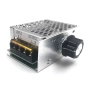 Регулатор на напрежение 4000W 220V AC – димерен модул за четкови мотори помпи и нагреватели 10001, снимка 1