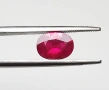 Изключителен естествен рубин от Мианмар 1,52 карата! Сертификат!, снимка 8