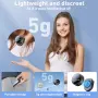 Безжичен микрофон S53 Wireless Lavalier безжичен реверен (лавалиерен) микрофон , снимка 2