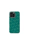Кейс Pitaka Tactile Woven за iPhone 16 Pro, Aramid Fiber, Green/Gold #29, снимка 1