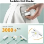 CAC четец 2 в 1 тип C с двоен конектор, DOD Military USB Common Access, четец за смарт карти, снимка 9