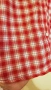 Дамска риза Tommy Hilfiger червено-бяло каре, снимка 7