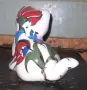 Порцеланова фигура коте, снимка 4