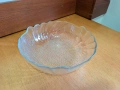 Голяма стъклена купа, масивна, красива, 27 cm диаметър, отлично състояние, снимка 2