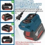 Мини зарядно за батерии за Bosch 18V Li-ion , снимка 4