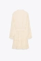 Рокля Zara слонова кост, снимка 4
