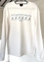 Суитшърт/ блуза  H&M Cycling Club в butter cream нюанс / унисекс / relaxed fit, снимка 4