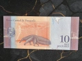Банкнота - Венецуела - 10 боливара UNC | 2018г., снимка 2