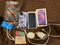 iPhone 12 mini purple лилав пълен комплект, снимка 3