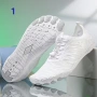 Дамски боси обувки бели, снимка 2