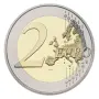 Словакия 2026 - 2 евро - Европейско първенство по футбол UNC, снимка 2
