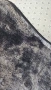 FVVRAX Килими с висок косъм за спалня/хол 140 x 200 см, боядисан с тангенциална фактура в тъмносив, снимка 3