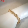 Гривна с 14К златно покритие 234891, снимка 4