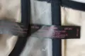 Hunkemoller 75B/C луксозен сутиен с меки дантелени чашки и кожени елементи., снимка 6