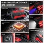 Автомобилен стартер 99800 mAh Power Bank Фенер Чук Комплект кабели с преносим твърд калъф, снимка 13