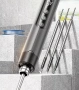 Безжичен поялник Solderig iron LED ДИСПЛЕЙ+LED ОСВЕТЛЕНИЕ+3 бр.различни сменяеми накрайника -нов-сив, снимка 10