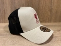  Liverpool FC New Era 9FORTY A-Frame Trucker Cap – Light Beige, снимка 5