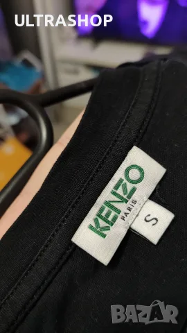 ДАМСКА тениска Kenzo S size в отлично състояние, снимка 3 - Тениски - 55480685