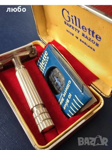 Самобръсначка GILLETTE N:58 ARISTOKRAT DJUNIOR Лимитирана Серия от 200 бр за Коронацията на Елизабет, снимка 8 - Антикварни и старинни предмети - 54282859