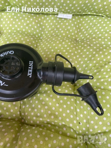 Електрическа помпа INTEX QUICK FILL, снимка 2 - Надуваеми легла - 55133856