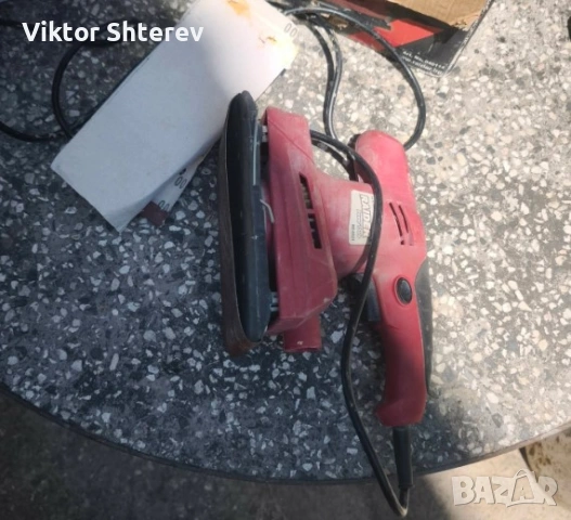 Виброшлайф 180W | Шлайфмашина с прахоуловител | 90×187 мм, снимка 2 - Шлайфмашини - 55240827